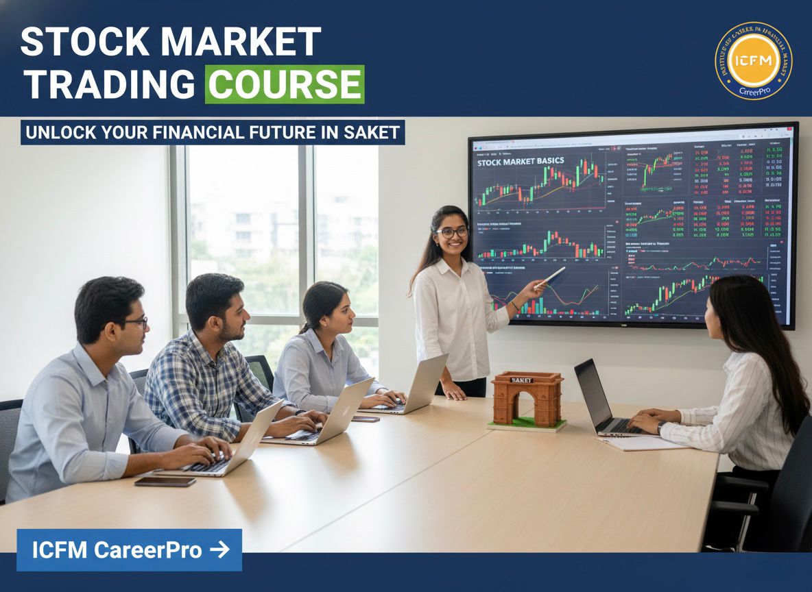 stock market trading course in Saket by ICFM India