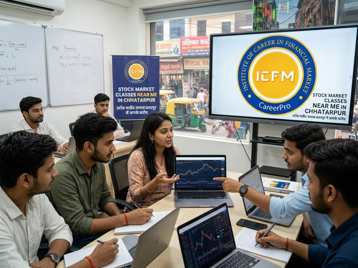Stock Market Classes Near Me in Chhatarpur – Live Trading Training