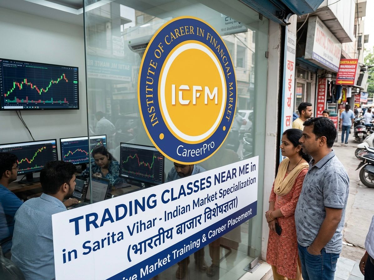 Trading Classes Near Me in Sarita Vihar – Stock Market Training by ICFM India