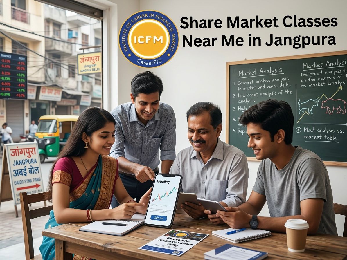 Stock Market Course in Jangpura with Live Trading Practice at ICFM India