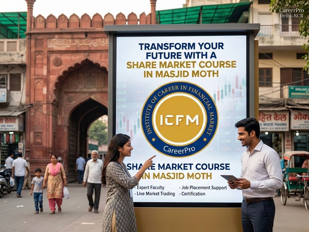 Share Market Course in Masjid Moth with Live Trading and Investment