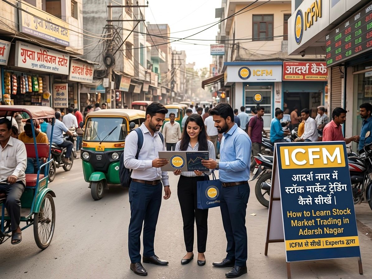 How to Learn Stock Market Trading in Adarsh Nagar – ICFM India Training Institute