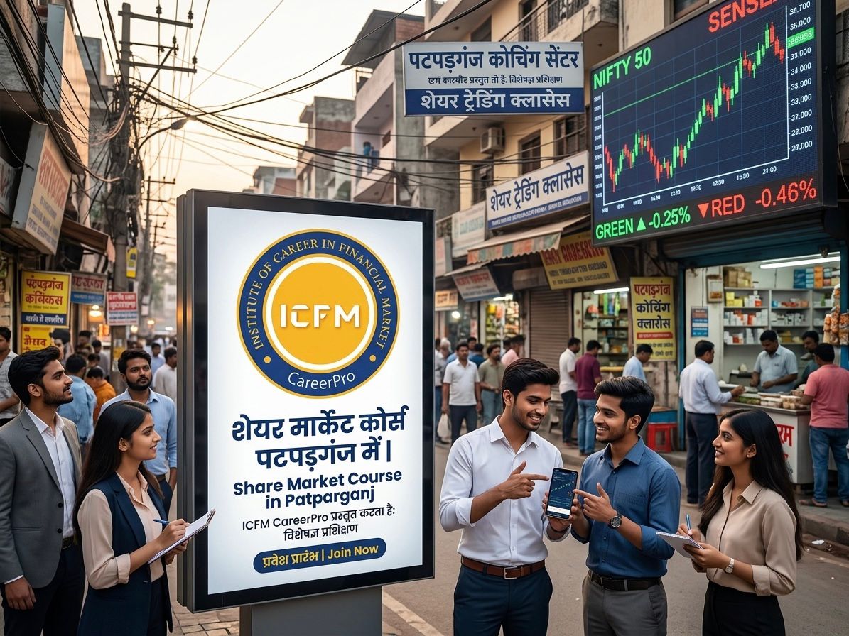 Share Market Course in Patparganj by ICFM India