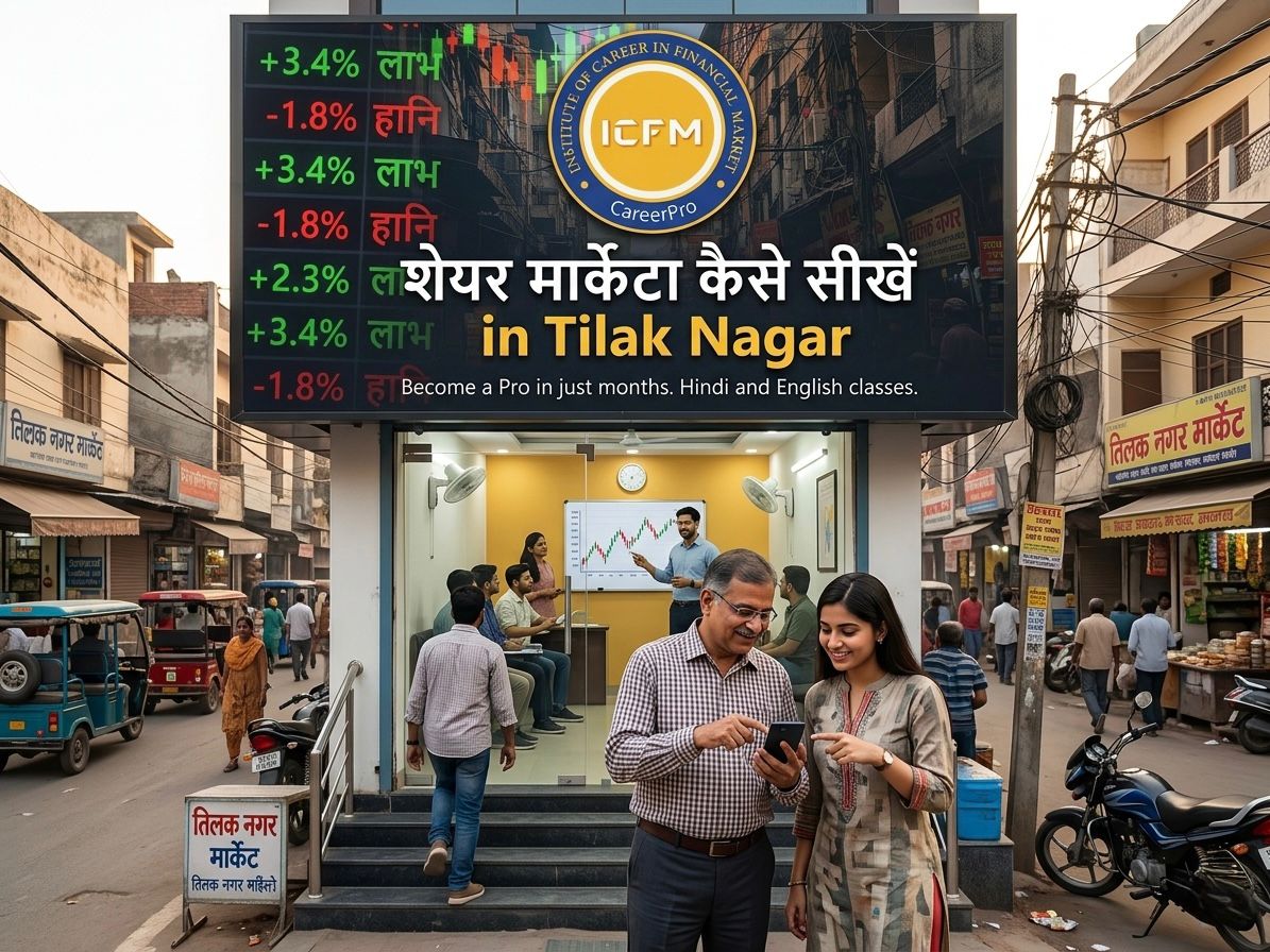 Share market training in Tilak Nagar ICFM