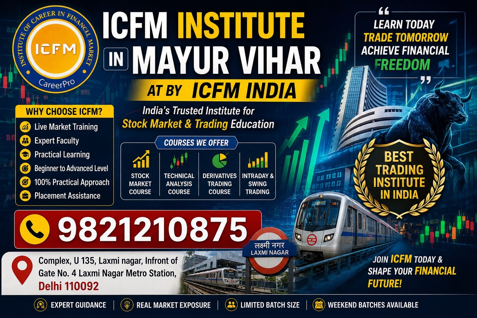 ICFM Institute in Mayur Vihar