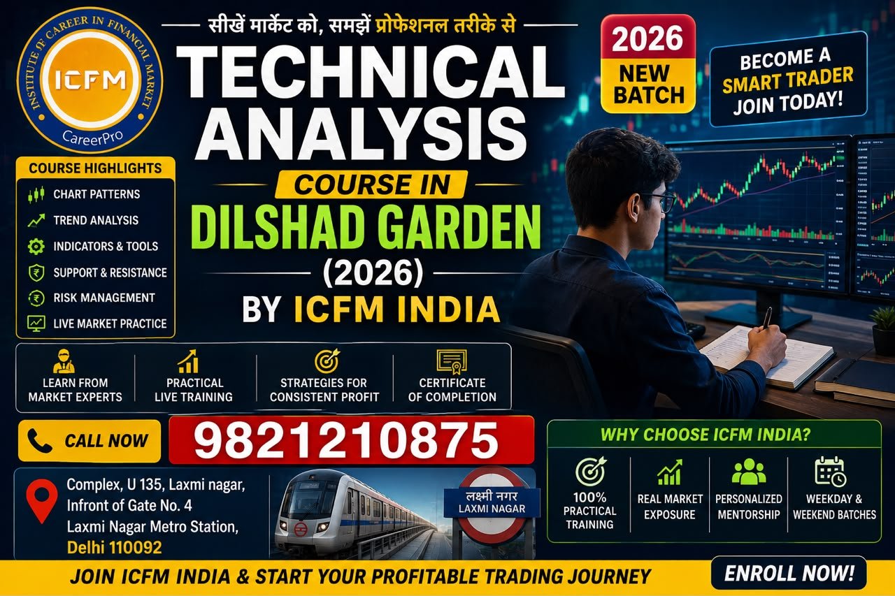 Technical Analysis Course in Dilshad Garden by ICFM India