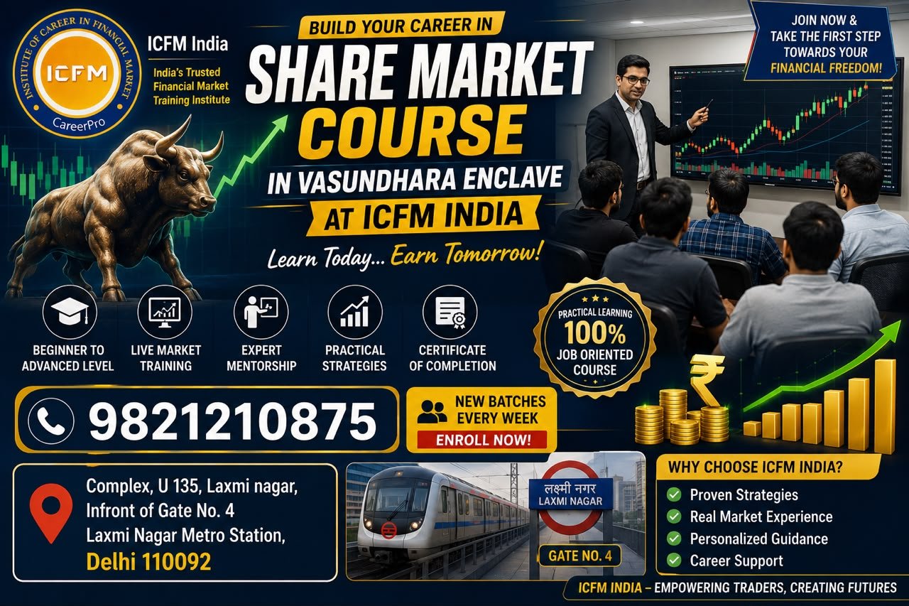 Share Market Course in Vasundhara Enclave by ICFM India
